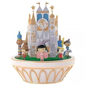 DISNEYS ITS A SMALL WORLD THE HAPPIEST CRUISE SHIP ORNAMENT New in original box